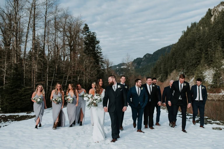 Squamish wedding at Cheakamus Centre