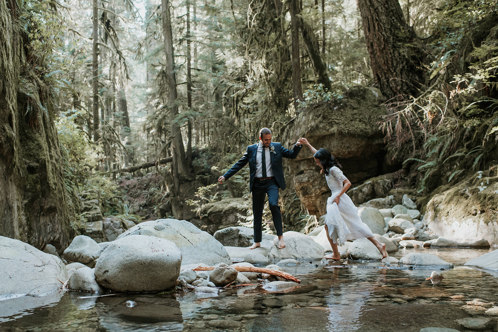 Elopement photography in  Vancouver British Columbia