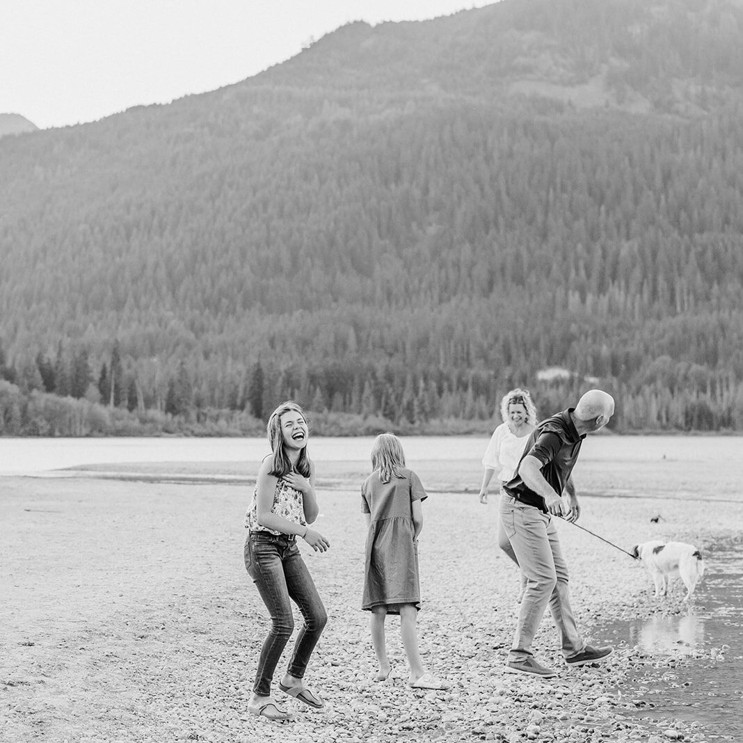 Whistler candid family photography by Darby Magill