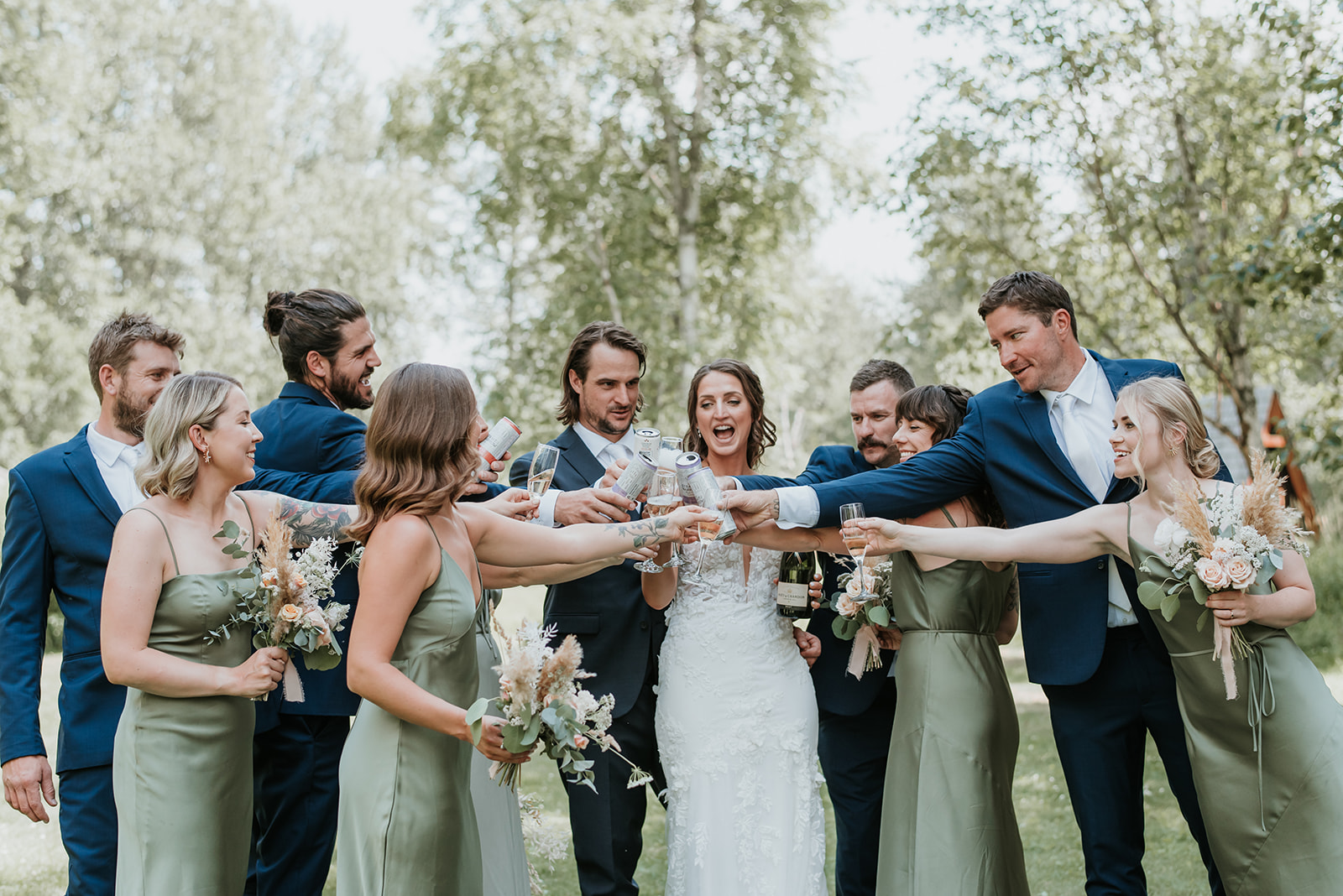 Wedding at Green Water Resort in Pemberton BC