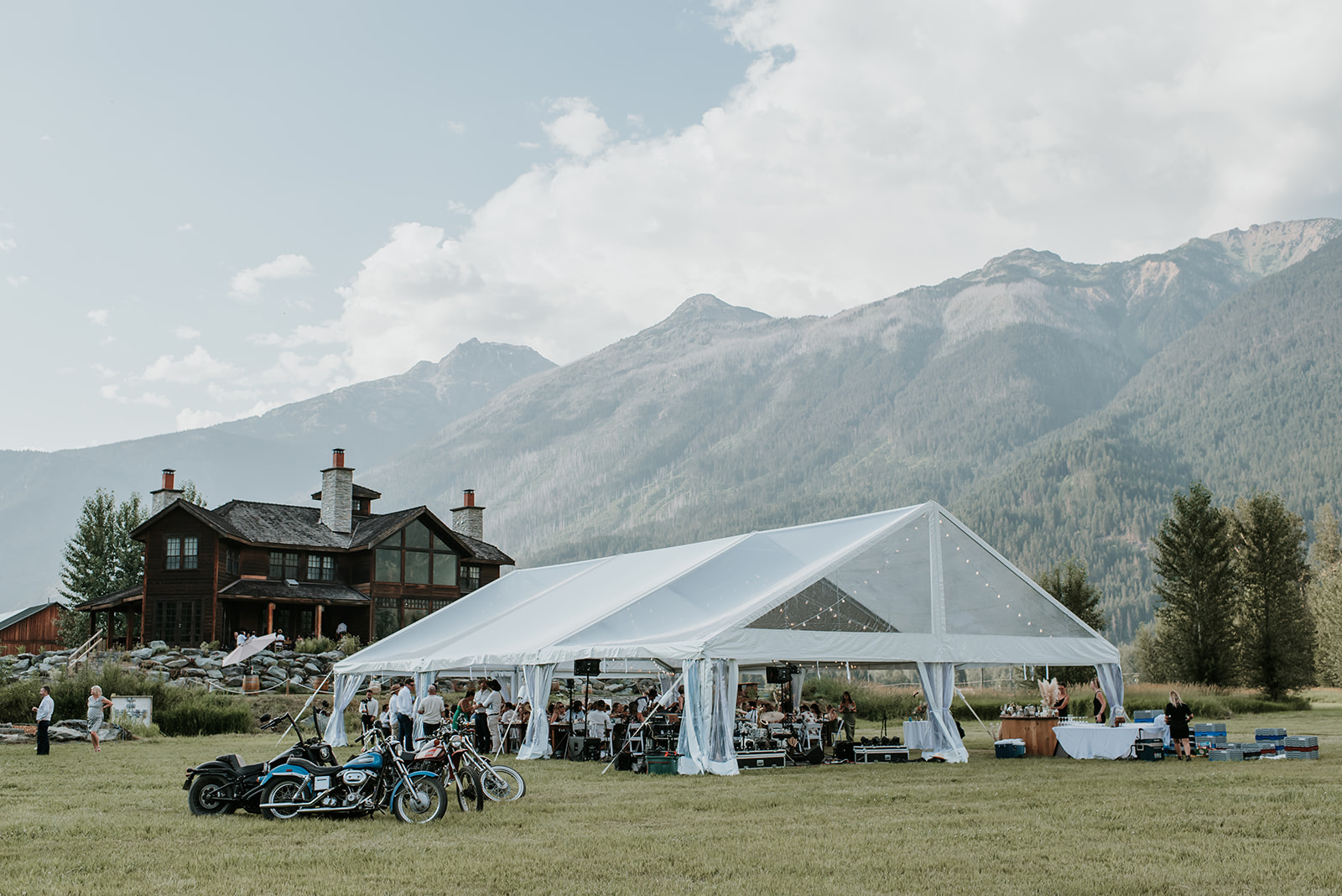 Wedding reception inspiration in Pemberton BC