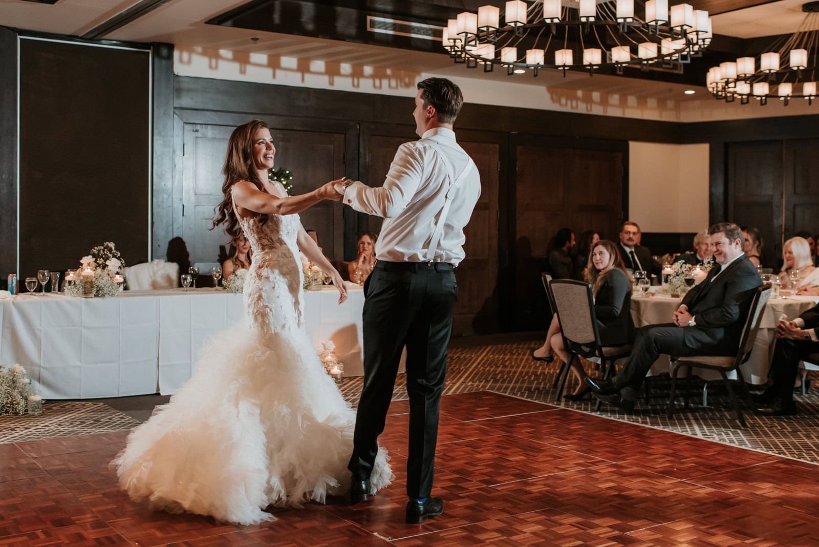 Wedding reception in Whistler at Nita Lake Lodge 