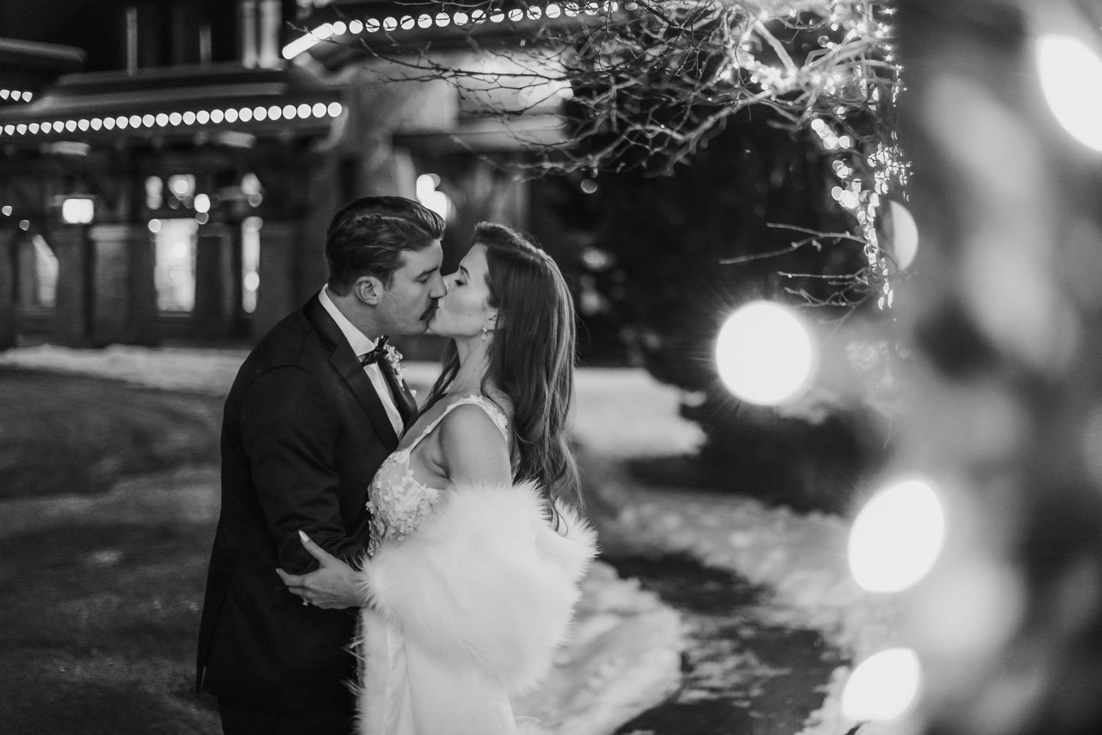Whistler wedding at Nita Lake Lodge in the winter