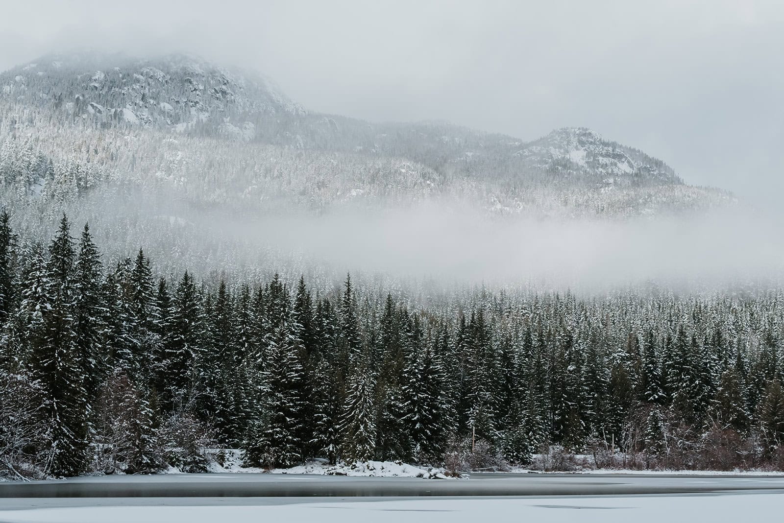 Whistler wedding venue Nita Lake Lodge in the winter