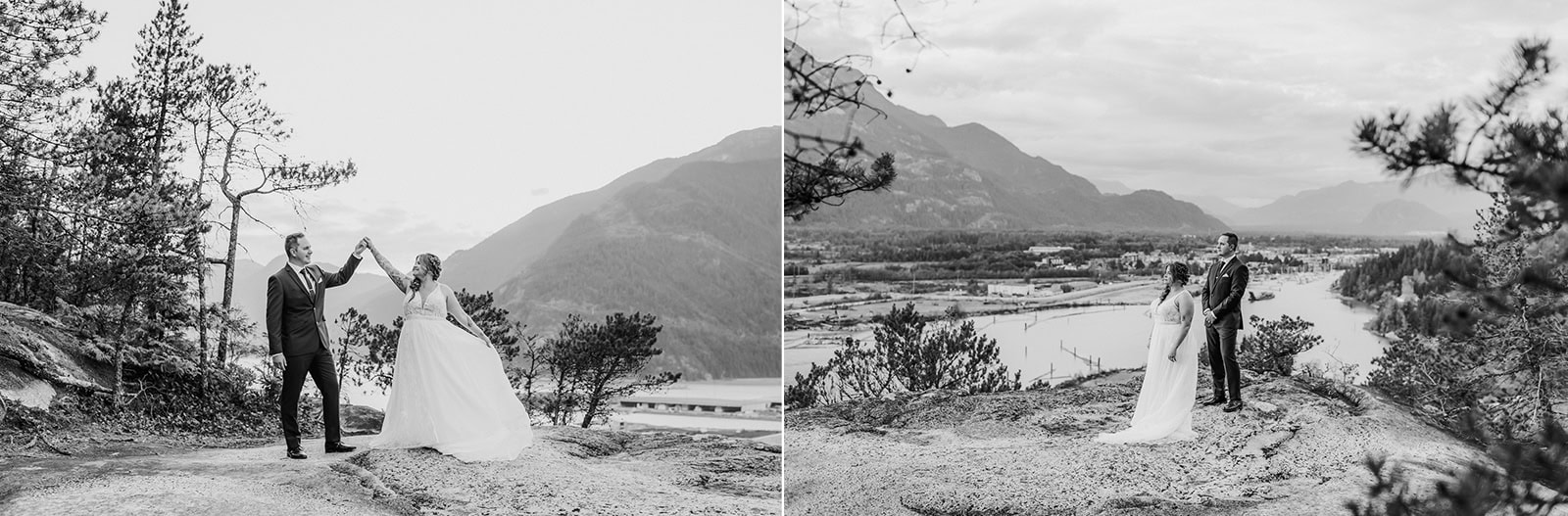 Mountainside Elopement in Squamish BC