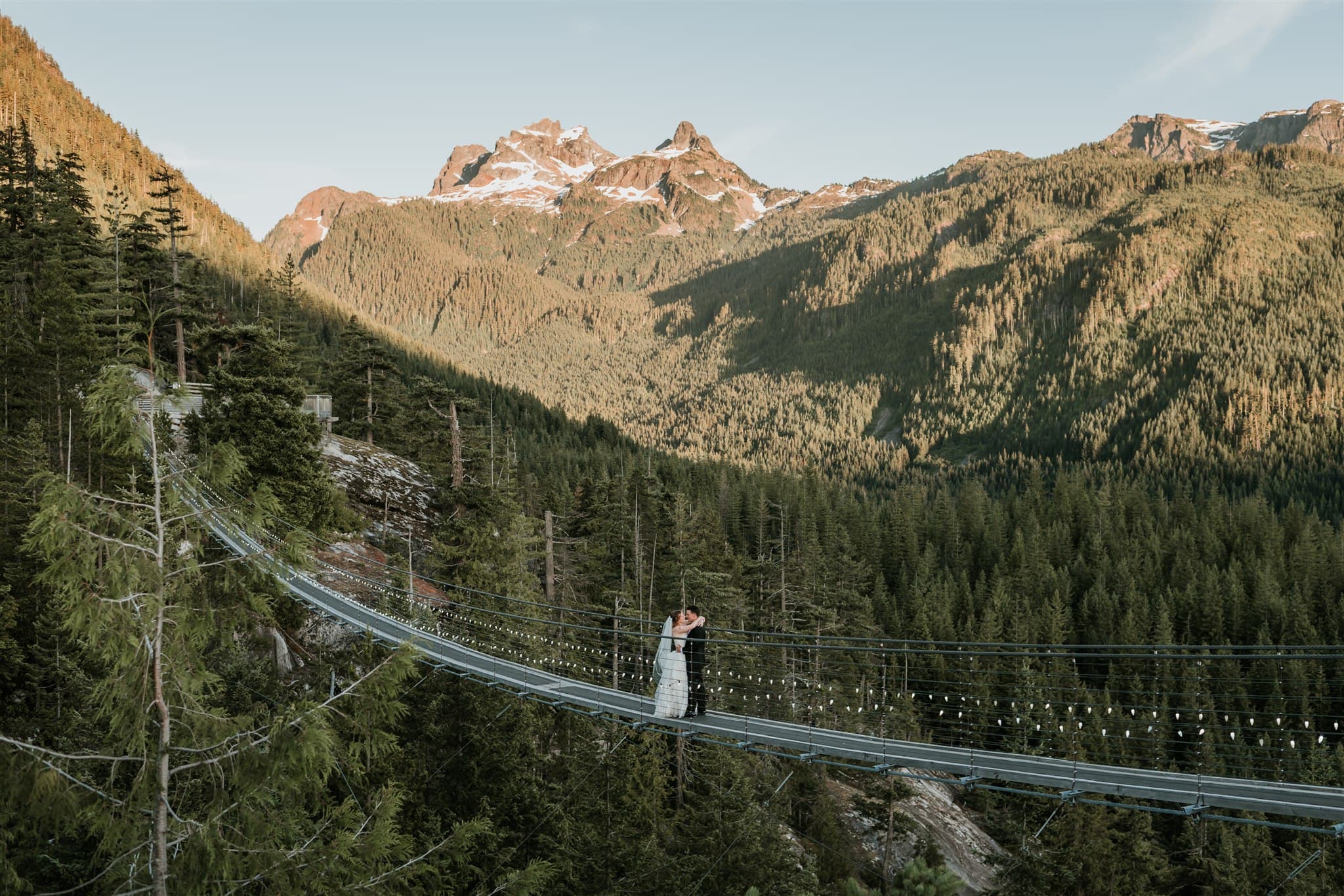 Summer wedding at the Sea to Sky Gondola in Squamish BC