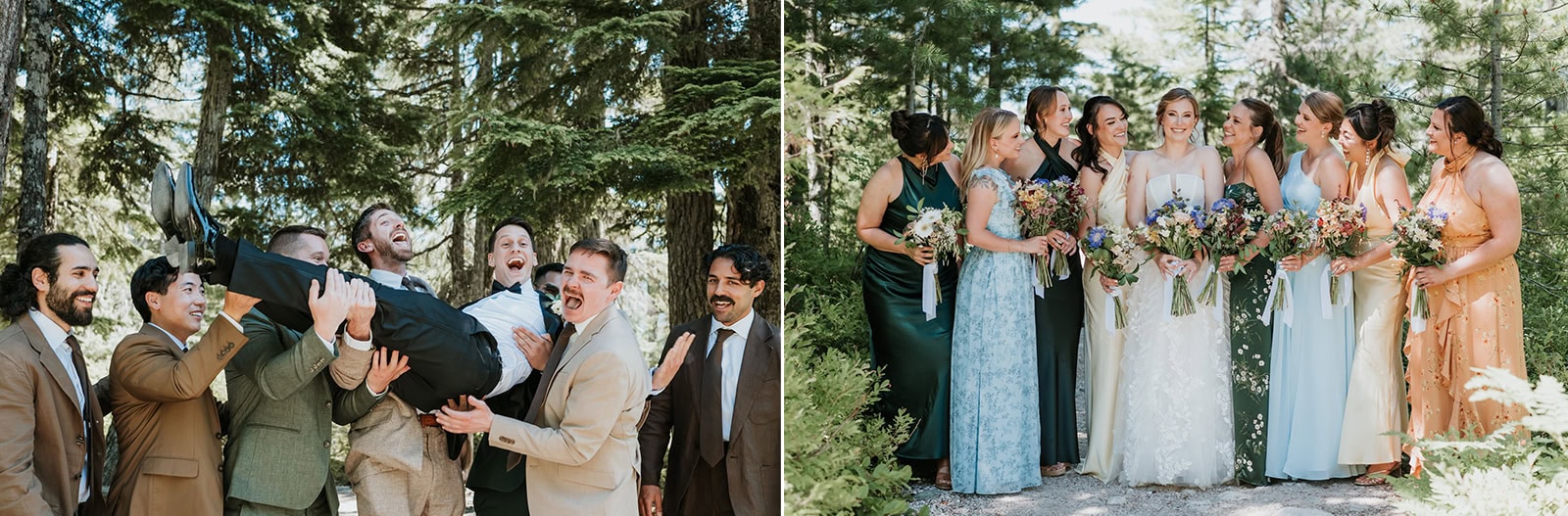 Squamish wedding photographer Darby Magill photographs at the Sea to Sky Gondola