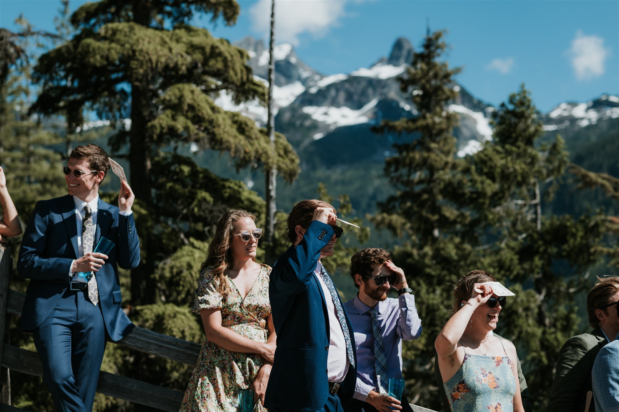Squamish wedding ceremony at the Sea to Sky Gondola