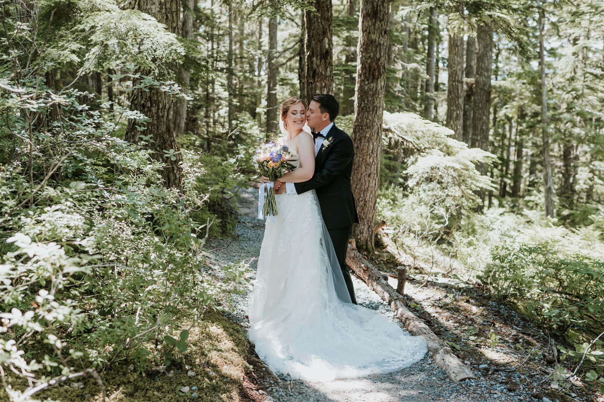 Squamish wedding photographer Darby Magill photographs at the Sea to Sky Gondola