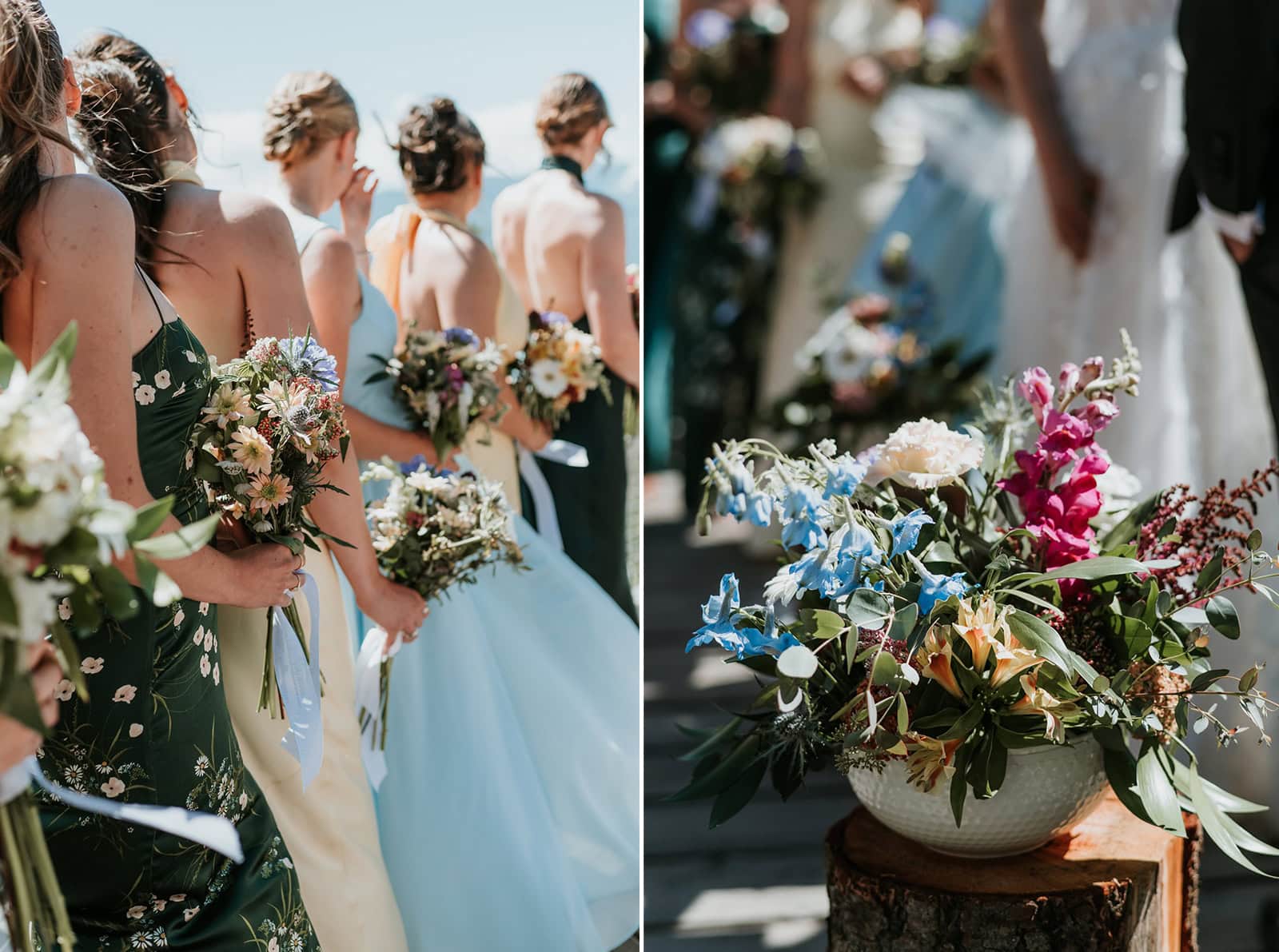 Squamish wedding planner and florists deliver stunning decor at the Sea to Sky Gondola