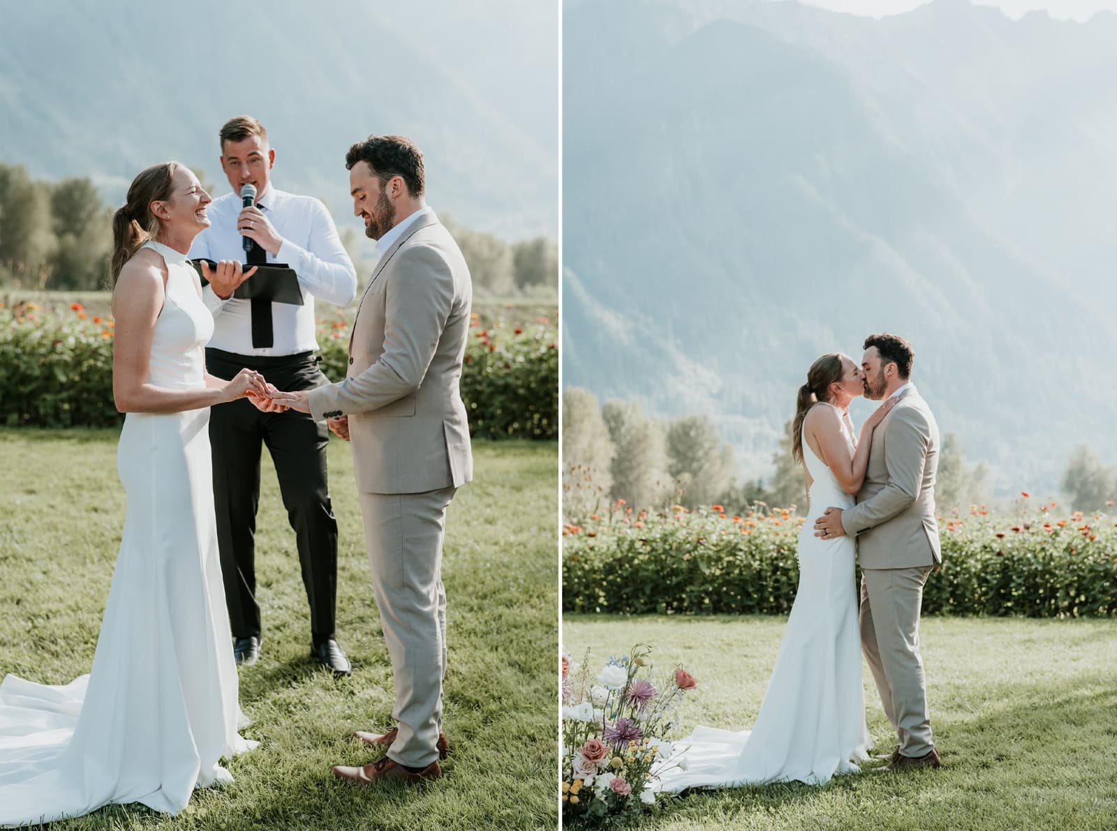 Whistler wedding photographer Darby Magill photographs at North Arm Farm